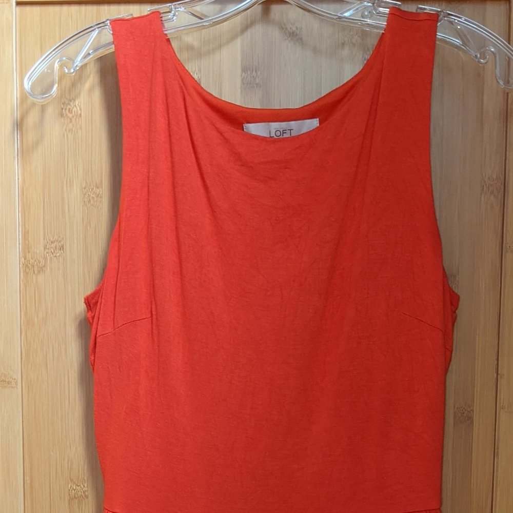 LOFT Dress-Orange
